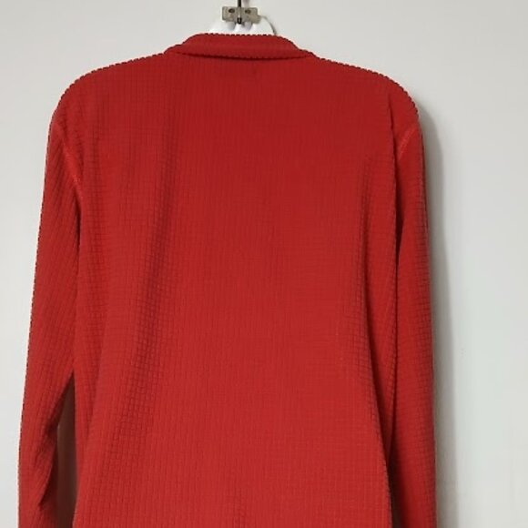 SOUTHERN MARSH FLEECE WOMENS SMALL RED WAFFLE KNIT FIELD-TEC SIZE XS - Picture 4 of 6